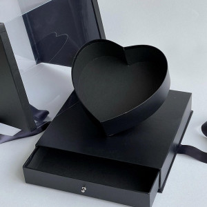 Коробка трансформер "Secret Love" - Черный. Photo 2