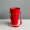 Коробка Ваза "Love" (1 шт) - W3871 Красный