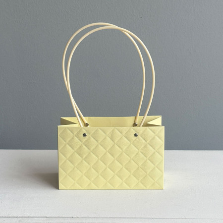 Сумочка JUBAG-Р8 c ромбиками (10 шт.) - Светло Желтый