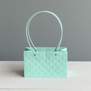 Сумочка JUBAG-Р8 c ромбиками (10 шт.) - Пастельно Зеленый