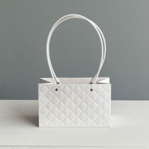 Сумочка JUBAG-Р8 c ромбиками (10 шт.) - Белый